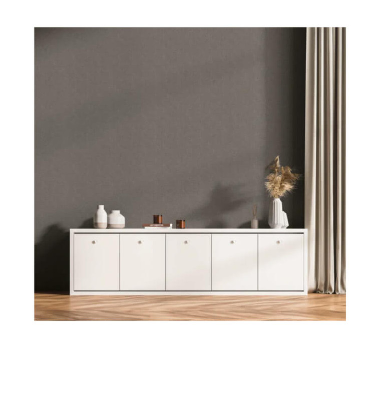 Papier peint intissé "Daniel Hechter" motif de lignes ondulées gris métallique, L:10,05m x l:53 cm | Papiers peints , Dakar, ...