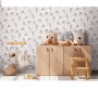 Papier peint intissé Jungle Koala chambre enfant, beige, crème et vert, L:10,05m x l:53 cm | Papiers peints , Dakar, Sénégal