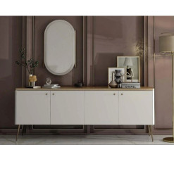 Console Lydia full mélamine + miroir 50X25X100 cm | 430 000 CFA | à Dakar