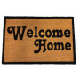 Paillasson "Welcome Home" 60x90 cm en fibres de coco naturel noir | Paillassons , Dakar, Sénégal