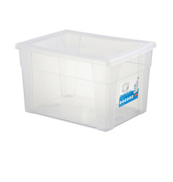 Boîte de rangement transparente, Taille XXL high, 62 L, en polypropylène | Boites de rangement & caissons | 14 000 CFA , daka...