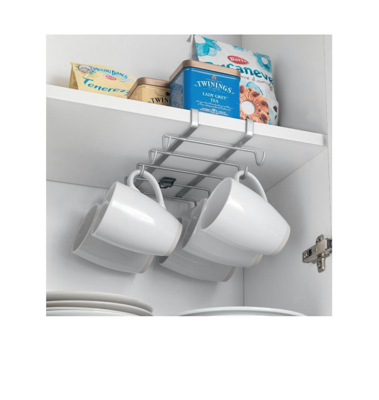 Porte-tasses en métal My-Mug, 10 crochets, 14x28x6 cm | Organisation | 7 500 CFA , dakar, Sénégal