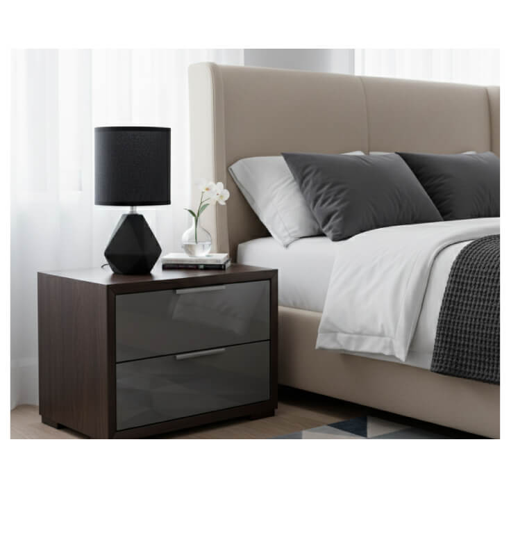 Lampe de chevet en céramique avec abat-jour, douille E14, 13x13x26 cm  | Lampes de table, lampes de chevet , Dakar, Sénégal