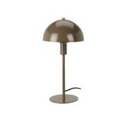 Lampe à poser en métal taupe, 18x36 cm | Lampes de table, lampes de chevet , Dakar, Sénégal