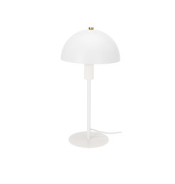 Lampe à poser en métal blanc, 18x36 cm | Lampes de table, lampes de chevet , Dakar, Sénégal