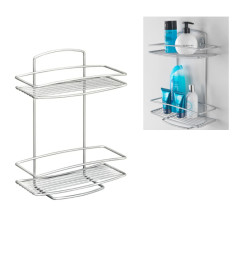 Étagère de salle de bain 2 étages en métal Onda, 26x11x35 cm | Meubles & étagères salle de bain | 11 200 CFA , dakar, Sénégal