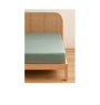 Drap housse 140x190 cm, vert forêt, 100% coton 57 Fils | Linge de lit , Dakar, Sénégal