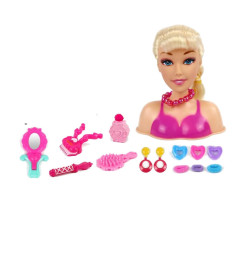 Coffret tête à coiffer + accessoires - 3 ans et plus | Jeux d'imitation | 7 900 CFA , dakar, Sénégal