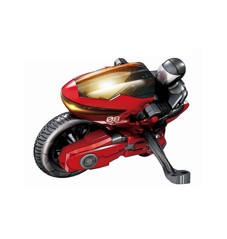 Moto + Motard R/C Fire Knight - 3 ans et plus | Véhicules, circuits & jouets radiocommandés | 24 500 CFA , dakar, Sénégal