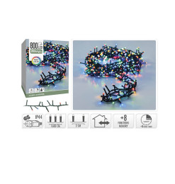Guirlande grappe 800 microLED Multicolore, 16 mètres |Luminaires de Noël |16 200 CFA ,Dakar, Sénégal
