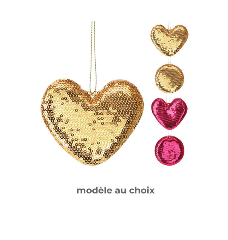 Décoration suspendue à paillettes, 10 cm |Suspensions de Noël |1 100 CFA ,Dakar, Sénégal