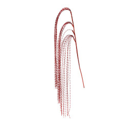 Branche spirale décorative rouge, 120 cm |Autres accessoires Noël |3 700 CFA ,Dakar, Sénégal