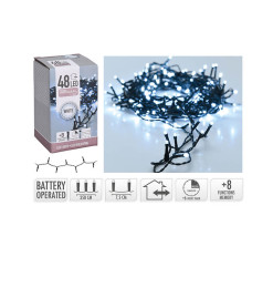 Guirlande lumineuse 48 LED blanc , 3,5 mètres |Luminaires de Noël |2 200 CFA ,Dakar, Sénégal