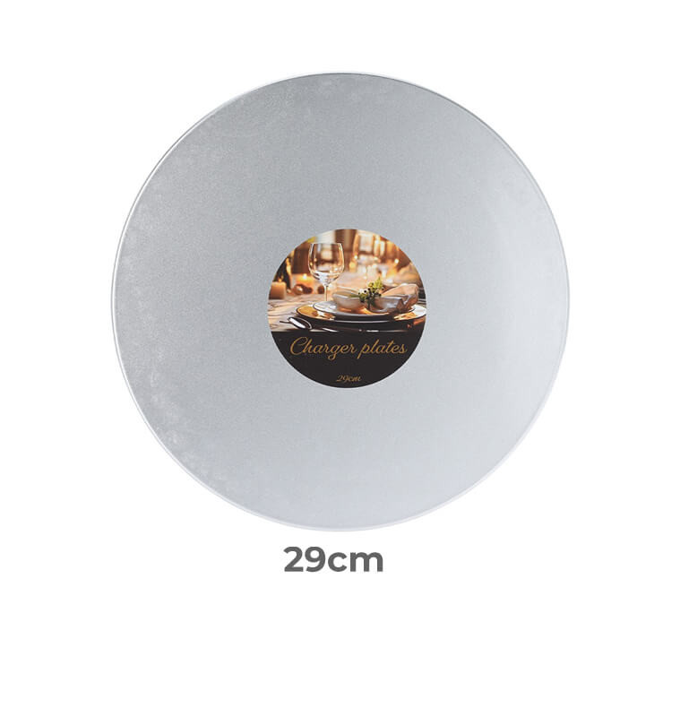 Dessous d’assiette rond en plastique argenté, 29 cm |Art de la table Noël |2 700 CFA ,Dakar, Sénégal
