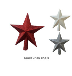 Cimier étoile pailleté, 20 cm |Guirlandes de Noël & cimiers |500 CFA ,Dakar, Sénégal