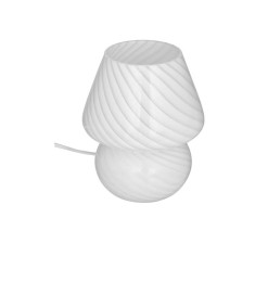 Lampe champignon CARA blanche, H18 cm | Lampes de table, lampes de chevet , Dakar, Sénégal