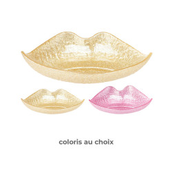 Assiette en verre lèvres 17 cm |Art de la table Noël |2 100 CFA ,Dakar, Sénégal