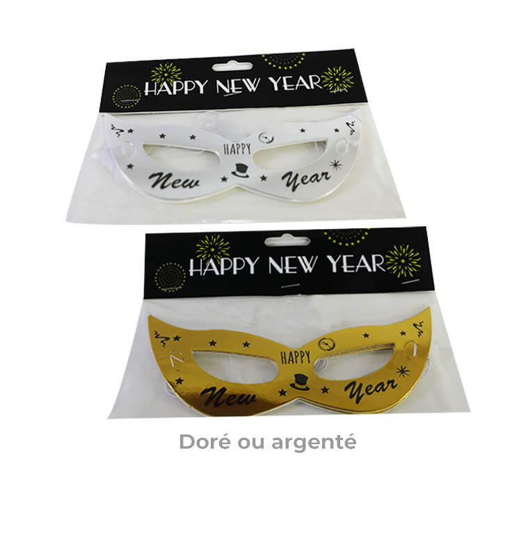 Masque Happy New Year, lot de 6 | Accessoires party | 500 CFA , dakar, Sénégal