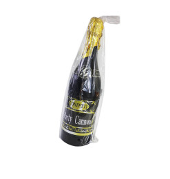 Bouteille de champagne à confettis métalliques noir et or, 32 cm  | Accessoires party | 2 600 CFA , dakar, Sénégal