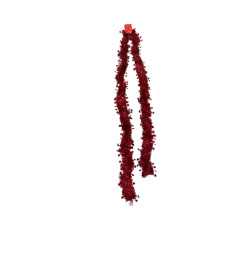 Guirlande de Noël rouge 6×200 cm avec étoiles |Guirlandes de Noël & cimiers |750 CFA ,Dakar, Sénégal