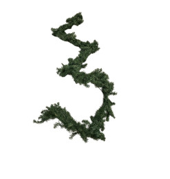 Guirlande de sapin verte 270 cm, 260 feuilles en PVC |Guirlandes de Noël & cimiers |7 000 CFA ,Dakar, Sénégal