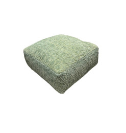 Pouf déco en coton et polyester vert clair, 45×45×15 cm | Poufs, tabourets & tables , Dakar, Sénégal