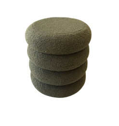 Pouf bouclé vert, 38×38×40 cm | Poufs, tabourets & tables , Dakar, Sénégal