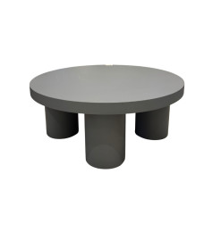 Table basse en bois gris foncé, 70×70×28 cm | Poufs, tabourets & tables , Dakar, Sénégal
