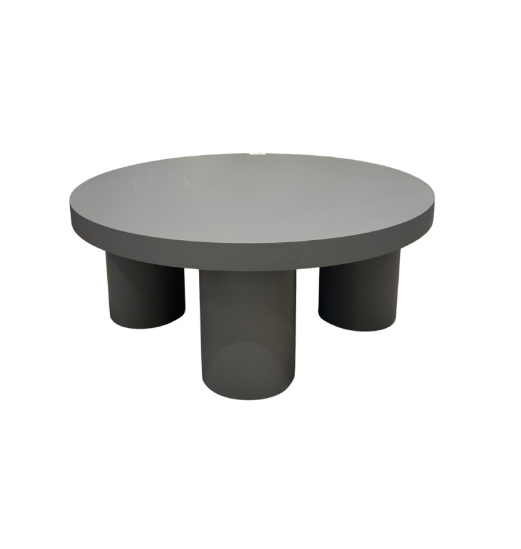 Table basse en bois gris foncé, 70×70×28 cm | Poufs, tabourets & tables , Dakar, Sénégal