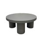 Table basse en bois gris foncé, 70×70×28 cm | Poufs, tabourets & tables , Dakar, Sénégal