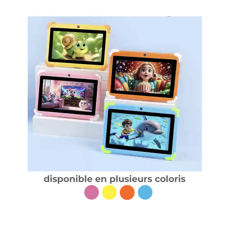 Tablette enfant 7 pouces, 4G RAM + 128 Go + accessoires - 3 ans et plus | Jeux multimédias & high-tech | 43 000 CFA , dakar, ...