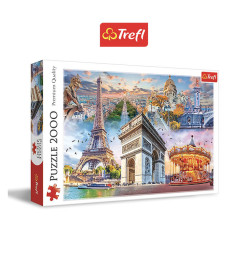 Puzzle 2000 pièces, Week-end à Paris - Dès 14 ans | Puzzles | 9 800 CFA , dakar, Sénégal