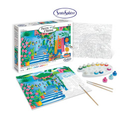 Palette D'artiste La Ville Bleue - Dès 14 ans