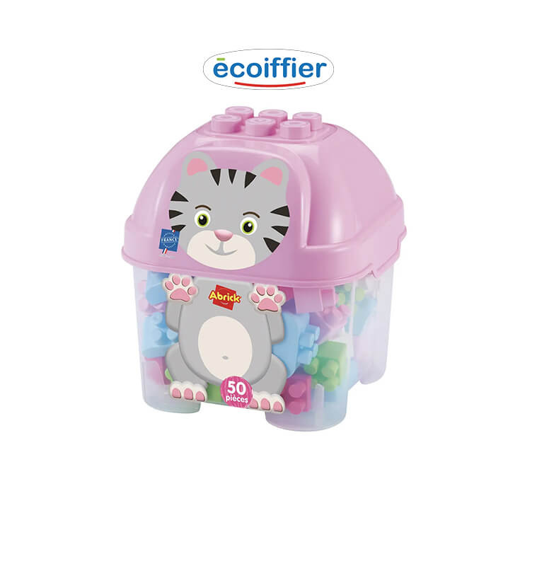 Baril chat 50 pièces Abrick - Dès 18 mois | Jeux de construction | 11 700 CFA , dakar, Sénégal
