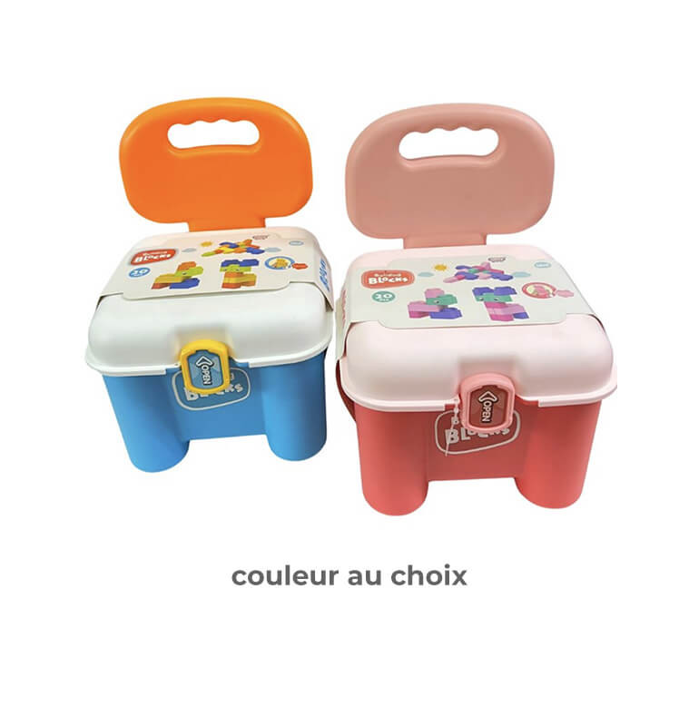 Chaise de jeu avec blocs de construction - Dès 2 ans | Jeux de construction | 11 000 CFA , dakar, Sénégal