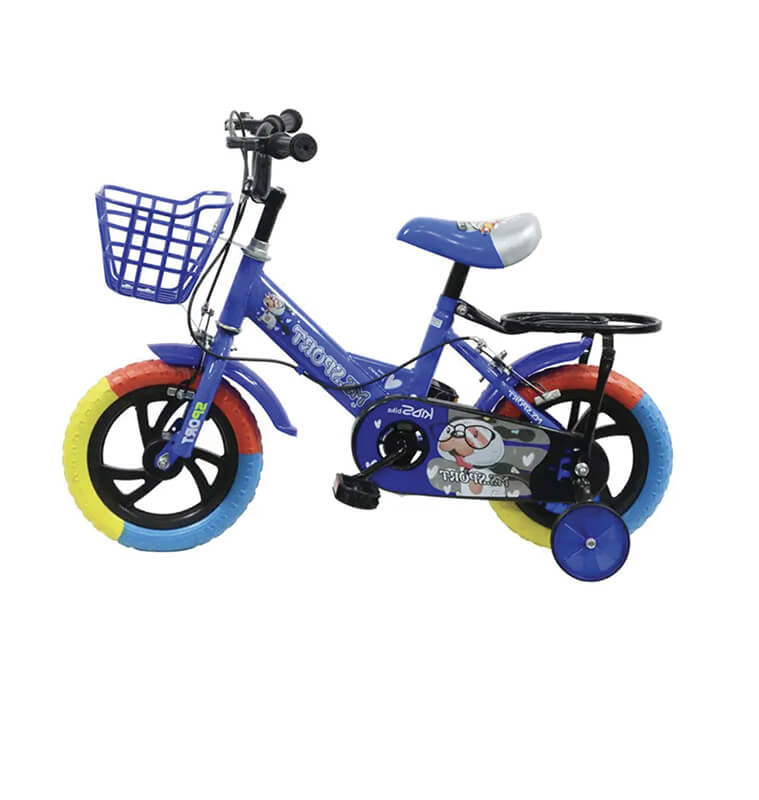 Vélo enfant multicolore 12 pouces avec panier - De 3 à 5 ans | Jeux sportifs | 34 000 CFA , dakar, Sénégal