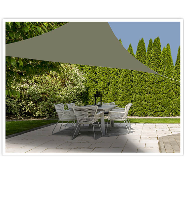 Voile d’ombrage triangulaire vert, 3×3×3 m | Parasols & voiles d'ombrage | 16 000 CFA , dakar, Sénégal