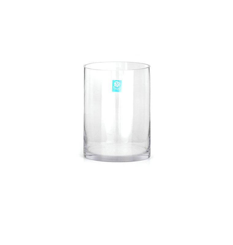 Vase cylindrique en verre transparent, 12,5×15 cm | Vases déco , Dakar, Sénégal
