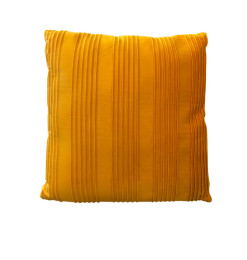 Coussin déco en velours jaune strié, 45×45 cm | Coussins déco , Dakar, Sénégal
