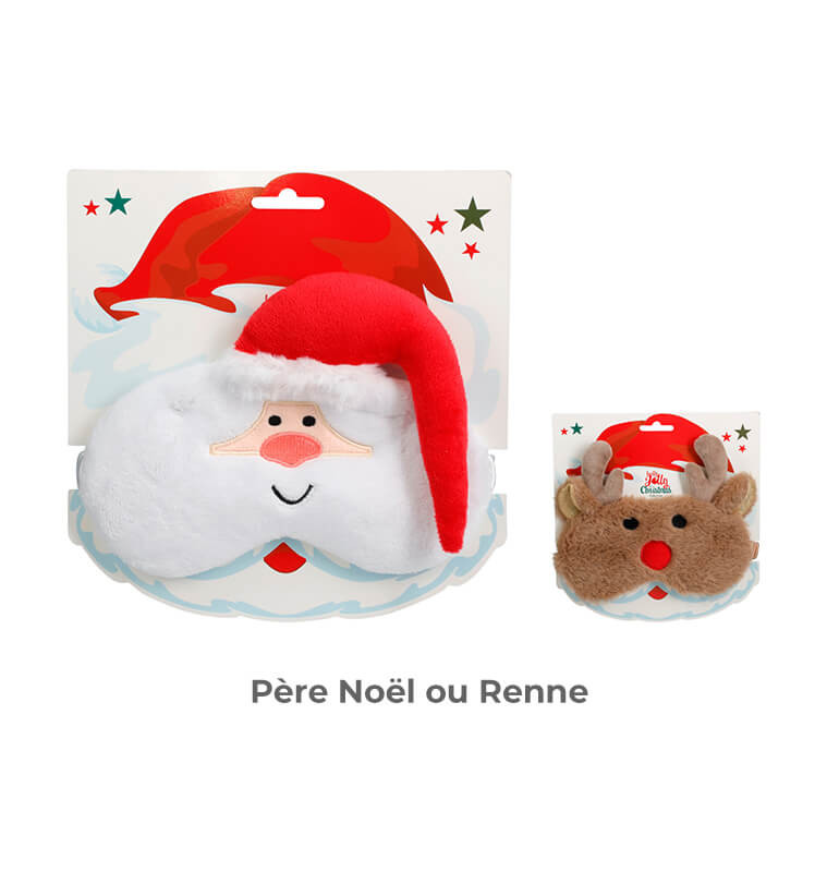 Masque de sommeil motif Noël |Costumes Noël & Accessoires de déguisement |3 100 CFA ,Dakar, Sénégal