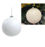 Boule de Noël blanche mate 20 cm en PVC |Boules de Noël |3 000 CFA ,Dakar, Sénégal