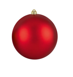 Boule de Noël rouge mate 30 cm en PVC |Boules de Noël |13 500 CFA ,Dakar, Sénégal