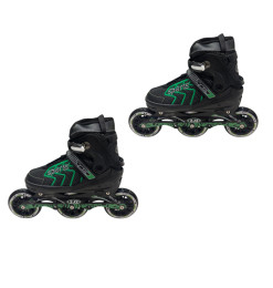 Rollers ajustables noir/vert ou noir/rouge - Taille 39-42 | Jeux sportifs | 34 000 CFA , dakar, Sénégal