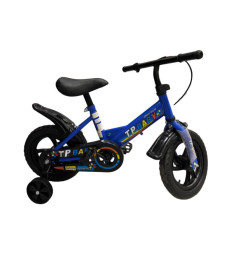 Vélo enfant bleu 12 pouces avec petites roues et frein avant - De 3 à 5 ans | Jeux sportifs | 27 000 CFA , dakar, Sénégal