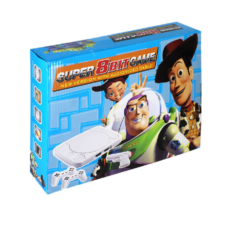 Console de jeux Super 8 Bit Game avec 2 manettes et pistolet laser - Dès 3 ans | Jeux multimédias & high-tech | 11 900 CFA , ...