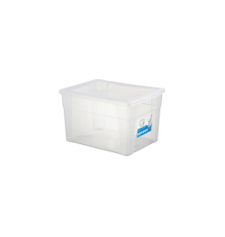 Boîte de rangement en plastique transparent, 20 L | Boites de rangement & caissons | 7 000 CFA , dakar, Sénégal