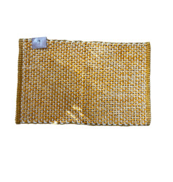Tapis de bain jaune/blanc 50×80 cm, 45% polyester et 55% coton | Tapis de bain | 5 000 CFA , dakar, Sénégal