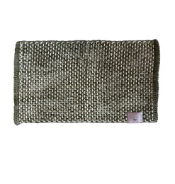 Tapis de bain 50×80 cm, 45% polyester et 55% coton, vert/blanc | Tapis de bain | 5 000 CFA , dakar, Sénégal