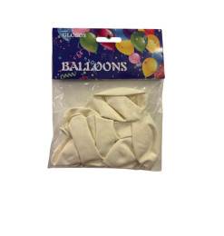 Ballon en latex blanc, 30 cm, Lot de 10 | Accessoires party | 900 CFA , dakar, Sénégal