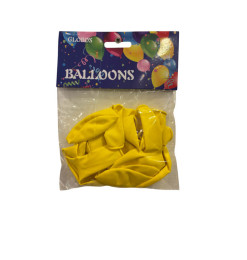 Ballon en latex jaune, 30 cm, Lot de 10 | Accessoires party | 900 CFA , dakar, Sénégal